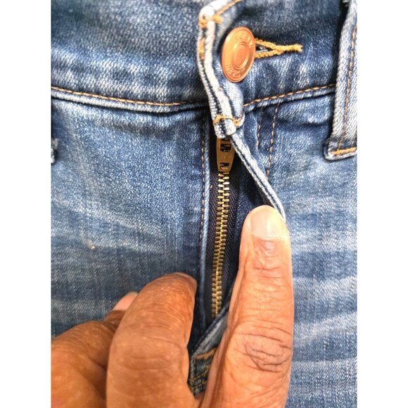 J. Crew Denim Womens High-Rise Skinny Jeans Size 27 Fair Trade Certified Mid-Was - Picture 5 of 9